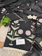 Pure cotton cambric suits with beautiful mughal boota embroidery