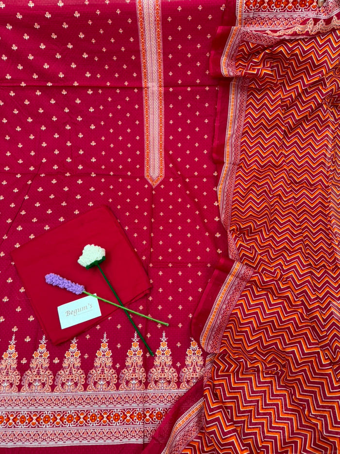 PRINTED LAWN SUIT