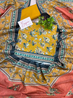 PRINTED LAWN SUIT - SHIRT FABRIC 3 meters - Bottom 2.5 meters - Dupatta 2.5 meters